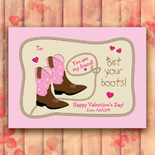 Cartes de la Saint-Valentin pour la classe avec de