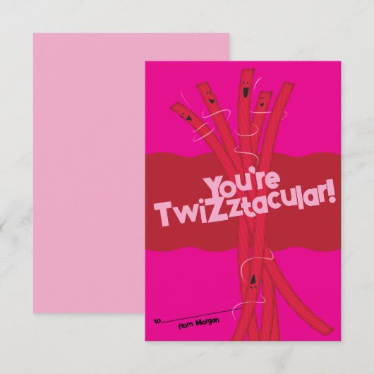 Cartes de la Saint-Valentin pour la classe de bonb (Devant / Derrière)