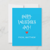 Cartes de la Saint-Valentin pour la classe de peti (Dos)