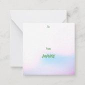 Cartes de la Saint-Valentin pour la classe des enf (Dos)