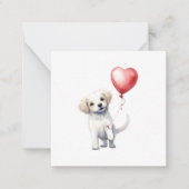 Cartes de la Saint Valentin pour marionnettes mign (Devant)