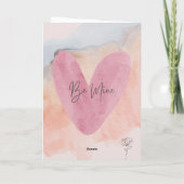 Cartes de la Saint-Valentin sois mienne (Dos)