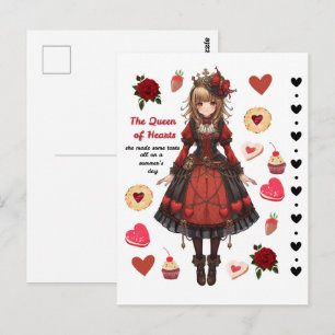 Cartes de la Saint-Valentin Tartelettes Reine de C