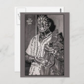 Cartes de l'artiste du cirque The Great Omi (Devant / Derrière)