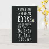 Cartes de lecture de livres drôles pour adolescent (Fleur jaune)