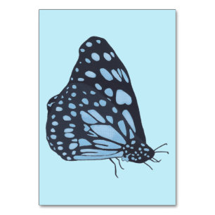 Cartes de lecture papillon noir pour adultes