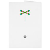 Cartes de libellules et de lentilles (Dos)