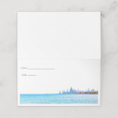 Cartes de lieu Chicago Skyline (Extérieur déplié)