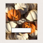 Cartes de lieu de remplissage bon thanksgiving (Outside Unfolded)