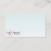 Cartes de lieu personnalisées Fleurs tropicales en (Dos)