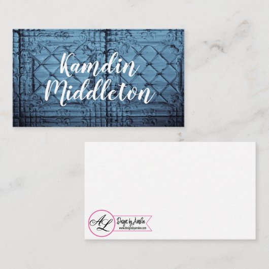 Cartes de lieu personnalisées Plafond de panneau r (Devant / Derrière)