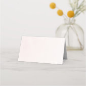 Cartes de lieu rose pâle (Dos)