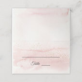 Cartes de lieu rose Sunrise Mountain Coordonnées (Extérieur déplié)