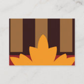 Cartes de lieu Thanksgiving (Dos)