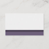 Cartes de lieu violettes et grises (Dos)