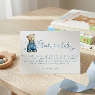 Cartes de Livres Bébé Jean Bleu pour Enclosure Béb