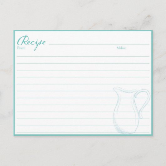 Cartes de livres de recettes de recettes de ménage (Devant)