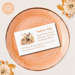 Cartes de livres pour bébé pour Baby Shower Oh Dee