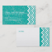 Cartes de maman de Chevron de hanche (Devant / Derrière)