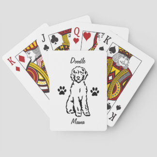 Cartes de maman jeu de griffonnage