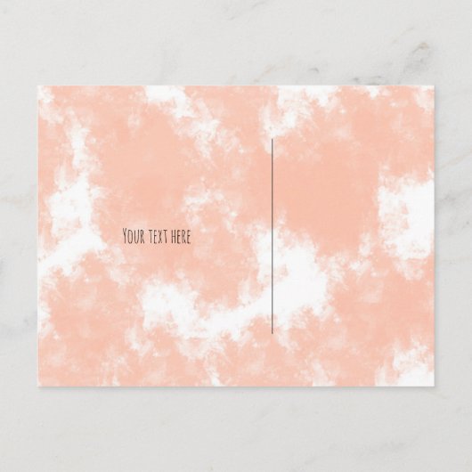 Cartes de mariage à conserver avec typographie ros (Dos)