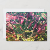 Cartes de mariage à feu d'artifice brillant Enregi (Dos)