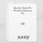 Cartes de Mariage à l'Essai (Dos)