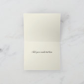 Cartes de mariage à monogramme (Intérieur)