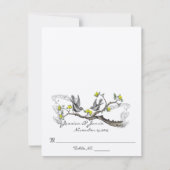 Cartes de mariage à plier en forme de tente pour m (Devant)