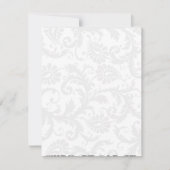 Cartes de mariage à plier et noter soi-même pour t (Devant)