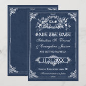 Cartes de mariage à thème de conte de fées (Devant / Derrière)