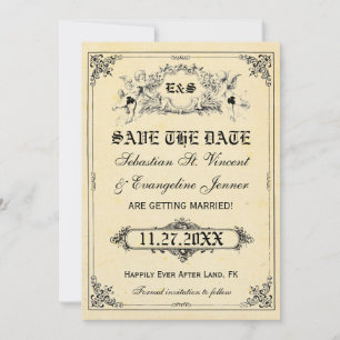 Cartes de mariage à thème de conte de fées