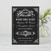 Cartes de mariage à thème de conte de fées pour an (Debout devant)