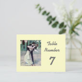 Cartes de Mariage à thème des années 1920 (Debout devant)