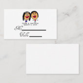 Cartes de Mariage amusantes (Devant / Derrière)