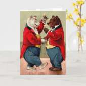 Cartes de Mariage Anniversaire Vintage  (Fleur jaune)