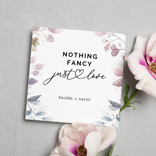 Cartes de mariage aquarelle botanique Nous nous so