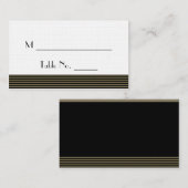 Cartes de Mariage Art Déco Posh (Devant / Derrière)