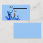 Cartes de Mariage Bite Requin (Devant / Derrière)