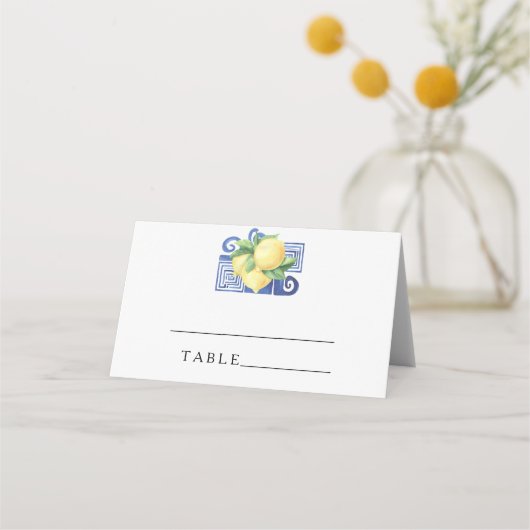 Cartes de mariage Citron - Agrumes (Devant)