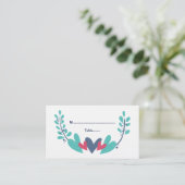 Cartes de Mariage Coeurs et vignes (Debout devant)