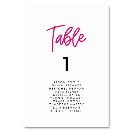 Cartes de mariage de calligraphie moderne (Par défaut)