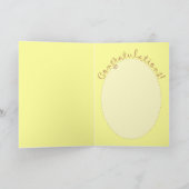 Cartes de mariage de félicitations de nouveaux (Intérieur)