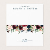 Cartes de Mariage de la marine de Bourgogne (Extérieur déplié)