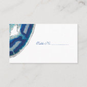 Cartes de Mariage de l'Agate Bleu (Dos)