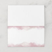 Cartes de Mariage de l'aquarelle (Extérieur déplié)