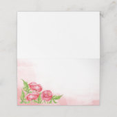 Cartes de Mariage de l'aquarelle (Extérieur déplié)