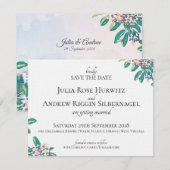 Cartes de Mariage de White Sulphur Springs (Devant / Derrière)