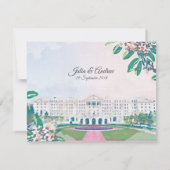 Cartes de Mariage de White Sulphur Springs (Dos)