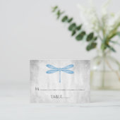 Cartes de Mariage des libellules bleues (Debout devant)